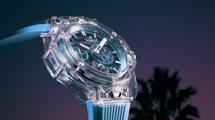 Big Bang Sapphire Sky Blue cover © Hublot
