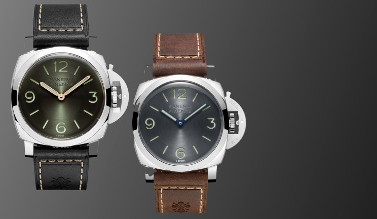Luminor Firenze Otto Giorni PAM01734 and PAM01794 © Panerai