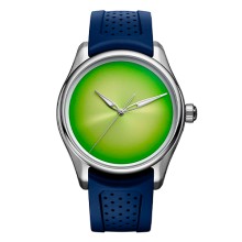 Pioneer Centre Seconds Concept Citrus Green © H. Moser & Cie