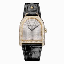 Stirrup Rose Gold Full Set Diamonds © Ralph Lauren