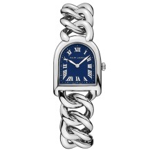 Stirrup Petite-Link Steel (blue dial) © Ralph Lauren