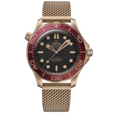 Seamaster Diver 300M Bronze Gold et Bordeaux  © Omega