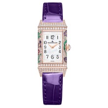 Reverso One ‘Precious Flowers’ – Purple Arums © JLC