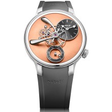LM101 EVO salmon CVD dial plate © MB&F