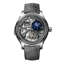 Endeavour Minute Repeater Cylindrical Tourbillon Skeleton Cosmic Rain 