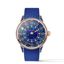 Tambour Spin Time Australia's Opal in Rose Gold © Louis Vuitton