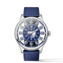 Tambour Spin Time Air Antipode Blue in White Gold © Louis Vuitton