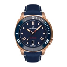 Auto - Bronze Case Blue Dial