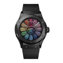 Takashi Murakami Black Ceramic Rainbow 