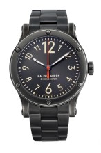 Black Dial Aged Steel - 45mm