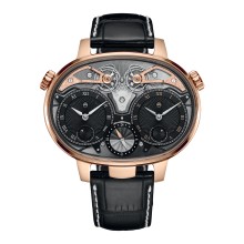 Dual Time Resonance Rose Gold