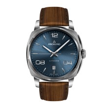 Steel Case & Galvanic Blue Sunray Dial