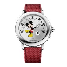 Gerald Genta Arena Retrogade with Smiling Disney Mickey Mouse