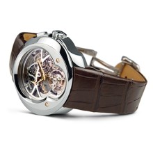 FVa Nº Cuatro Tourbillon Dial-Side Column Wheel Monopusher Chronograph DieHard Extreme Steel
