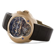 FVa  N°  Cuatro Tourbillon  Dial-Side  Wheel  Monopusher  Chronograph