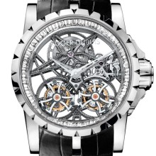 Excalibur - Double Tourbillon Squelette - Joaillerie