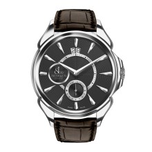 Palatial Classic Manual Big Date Steel Case