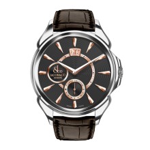 Palatial Classic Manual Big Date Steel Case