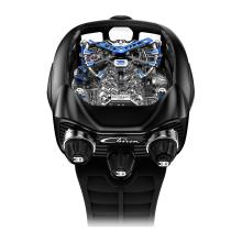 Bugatti Chiron 16 Cylinder Piston Engine Black