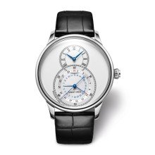 Grande Seconde Dual Time Silver