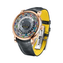 Escale Time Zone Gold and Steel