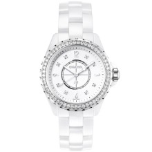 Blanche Lunette Fine Sertie De Diamants
