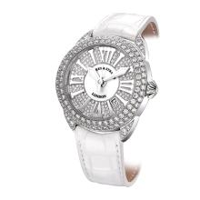 Piccadilly 40 White Gold - Two Rows Mother of Pearl & Exterior Set Dial