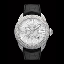 Piccadilly 45 White Gold - Three rows