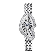 Crash White Gold Gem-Set Bezel