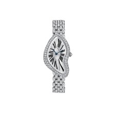 Crash White Gold Set Brillant Cut Diamonds