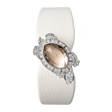 Montre Tortue secrète de Cartier watch, morganite version