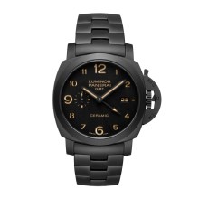 PAM00438 - Luminor 1950 3 Days GMT Automatic Ceramica Tuttonero