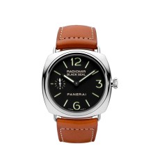 PAM00183 Black Seal Acciaio 45mm
