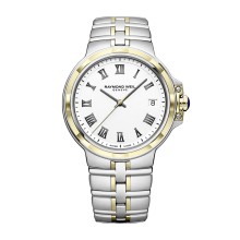 Parsifal Men's Quartz Classic Two-Tone White 