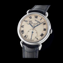 Montre Émail Observatoire Platine