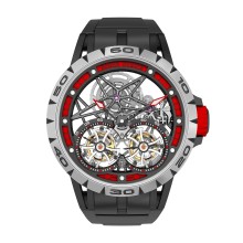 Spider Skeleton Double Flying Tourbillon
