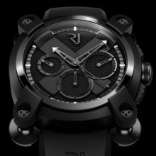 Moon Invader Black Metal Chronographe