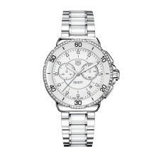 Steel and Ceramic Diamonds Chronograph 41mm