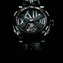 Titanic-DNA – rusted steel T-oxy III Tourbillon