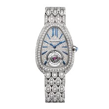 Serpenti Sedduttori Tourbillon White Gold and Full Diamonds