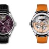 Portugieser Perpetual Calendar Tourbillon in Platinum with a Purple Dial © IWC Schaffhausen