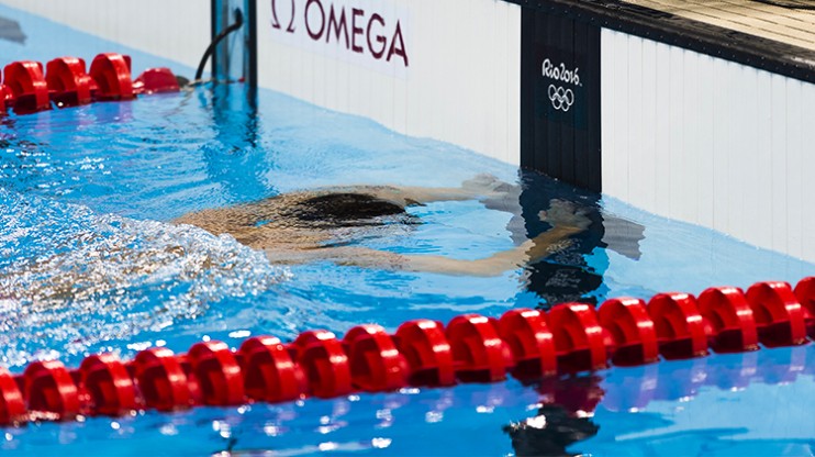 Swimming Touchpads © OMEGA