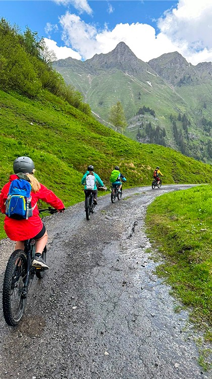 E-biking adventures © Sophie Furley