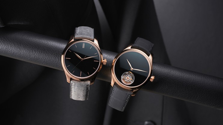 Endeavour Centre Secondes Vantablack® & Endeavour Tourbillon Concept Vantablakc® © H. Moser & Cie.