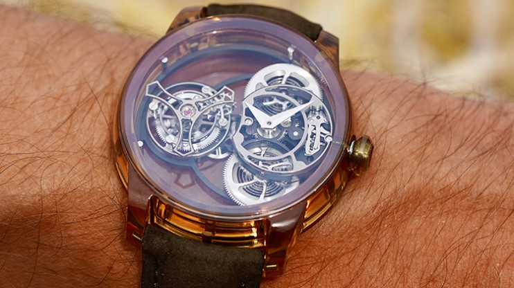 Tiny Purity Tourbillon NanoSaphir Chameleon © ArtyA