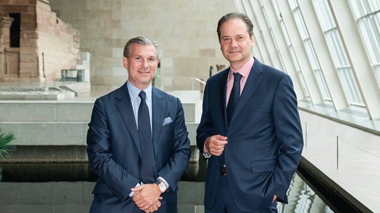 Louis Ferla and Max Hollein © Vacheron Constantin 