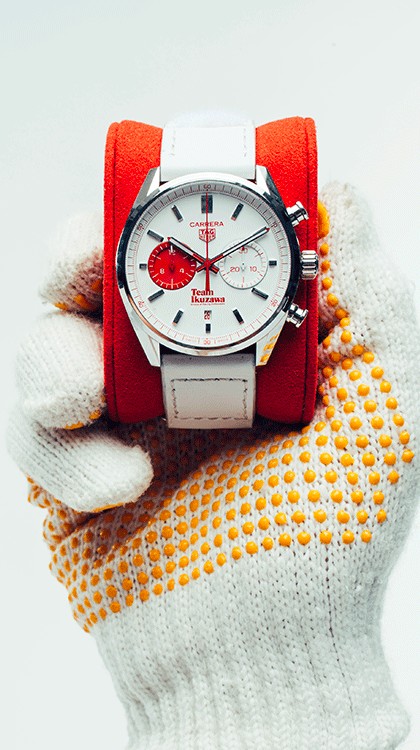 Team Ikuzawa and Bamford © Tag Heuer 