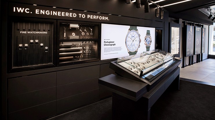Boutique Rodeo Drive Interior © IWC Schaffhausen 