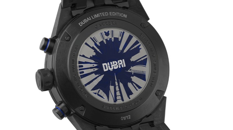 Carrera Tourbillon H02T Dubai Skyline Limited Edition © TAG Heuer 