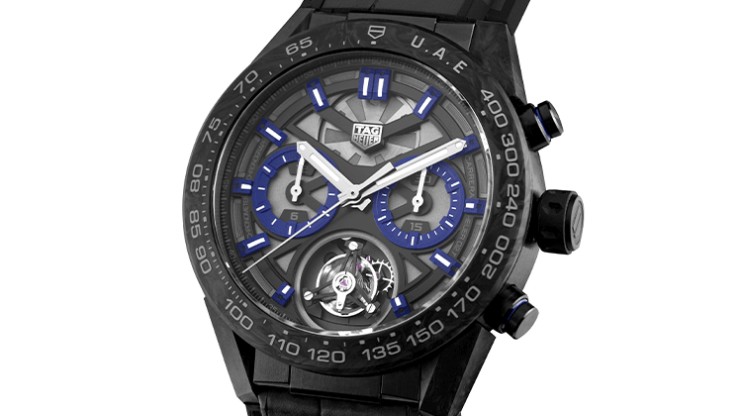 Carrera Tourbillon H02T Dubai Skyline Limited Edition © TAG Heuer 